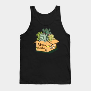 adopt a cactus Tank Top